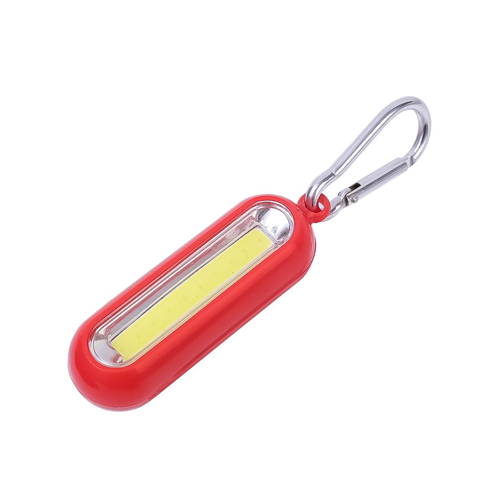 Mini COB LED Keychain Flashlights Outdoor Emergency Light Mini Flashlight Pocket-sized Torch for Camping Hiking