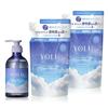 YOLU Body Soap Set (1 Bottle + 2 Refills) - Relaxing Night Care
