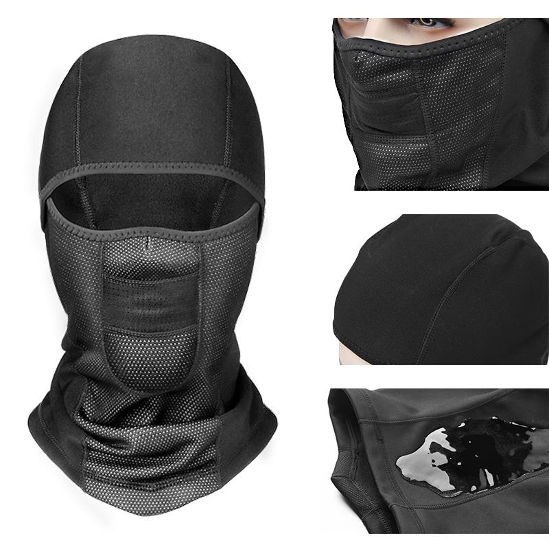 Unisex Winter Warm Hat Motorcycle Waterprrof Windproof Face Mask Hat Neck Helmet Beanies For Men