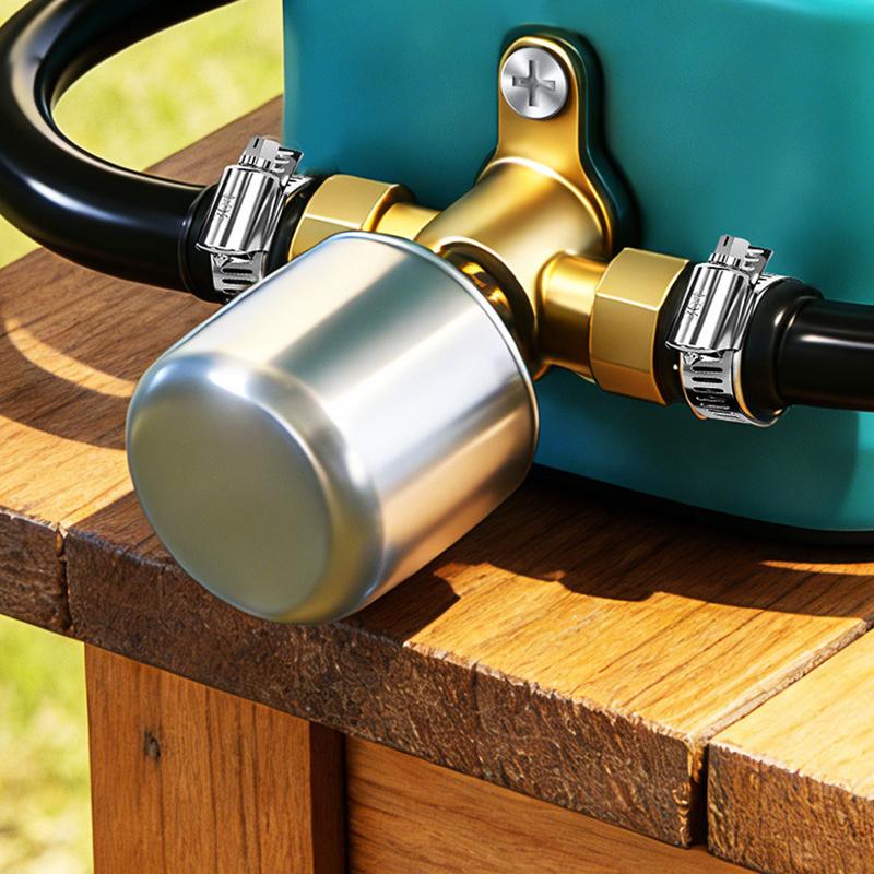 Cilindro Pressione Spruzzatore Rimovibile Completamente in Rame Spruzzatore Elettrico ad Alta Pressione Serbatoio Aria Resistente alla Corrosione Booster Pressione
