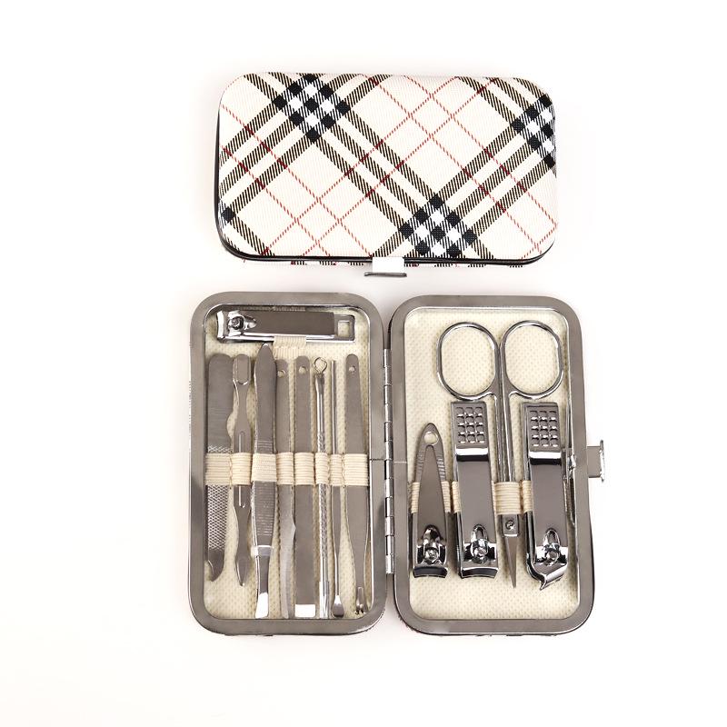 10-Piece Stainless Steel Nail Clipper & Manicure Set