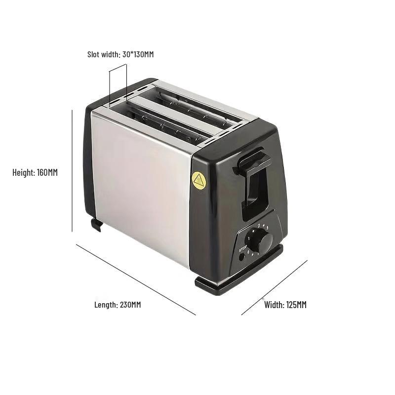 OLOEY Compact Toaster & Sandwich Maker