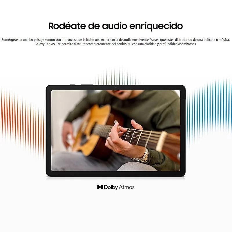 Samsung Galaxy Tab A9+ WI-FI, Tablette, Octa-Core, Appareil Photo 8 MP, 11 Pouces, Batterie 7040 mAh