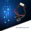Portable 12V to 5V DC-DC Converter 3A Output 15W Power Step Down Converter Power Supply Module LED Screen