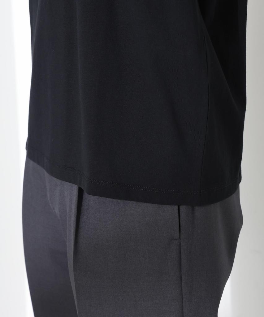 Nano Universe Jacket T (R) Crew Neck Long Sleeve Men's T-Shirt, Size L (130), Green (Product Code: 668-5123217)