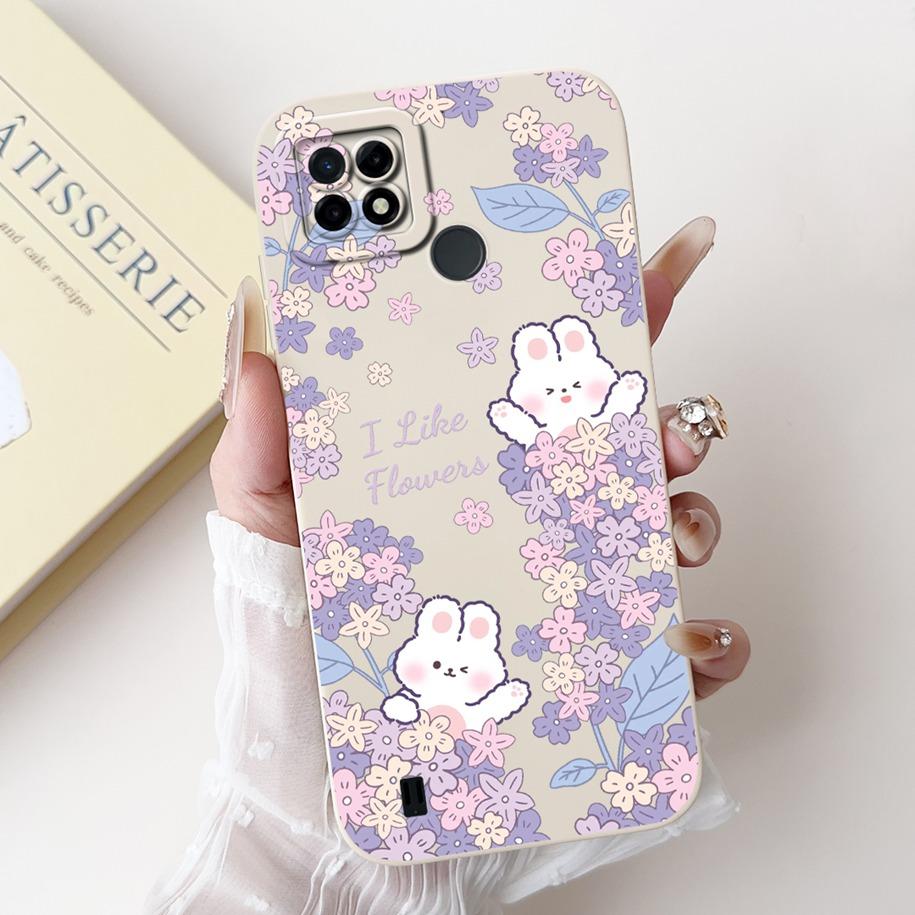 For Realme C21 RMX3201 Case Realme C25 Cover Popular Sunflower Soft Silicone Phone Case For Realme C25S C25Y C21Y C 21 C 25 Capa