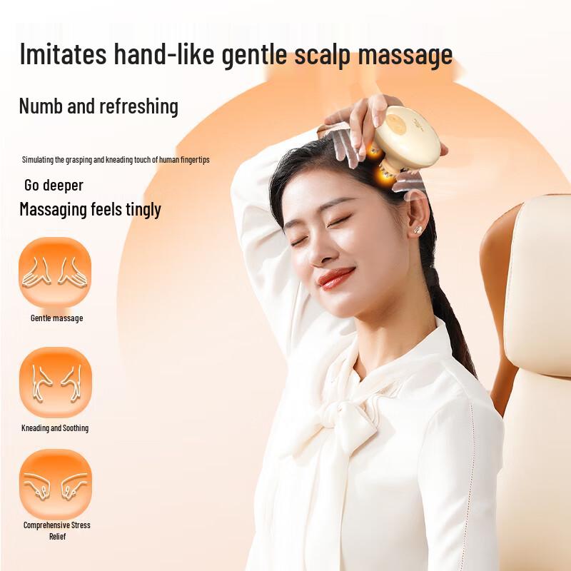 Hezheng Electric Scalp and Head Massager CN Plug (adapter Included)