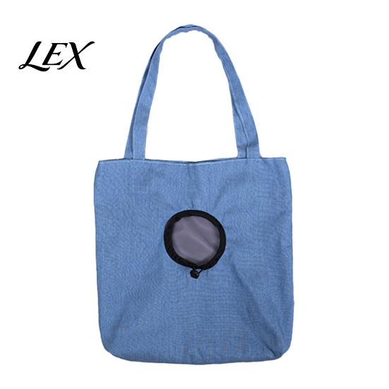 Pet Carrying Bag with Head Hole, Plush Lion Rabbit Pig Cat Breathable Canvas Tote Tote, Single Shoulder Pouch for Small Cats and Dogs Travel Accessory