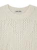 VEGAN TIGER Solid Net Knit Ivory