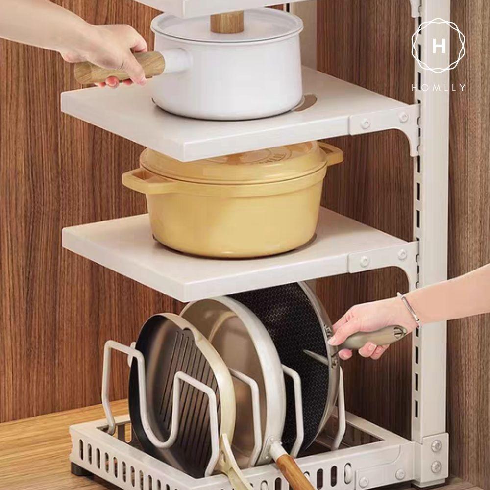 Homlly Pots and Pans Organizer under Cabinet