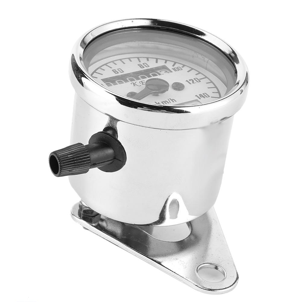 Universal Motorcycle Speedometer Odometer 12V Night Viewing Meter Kilometer Table
