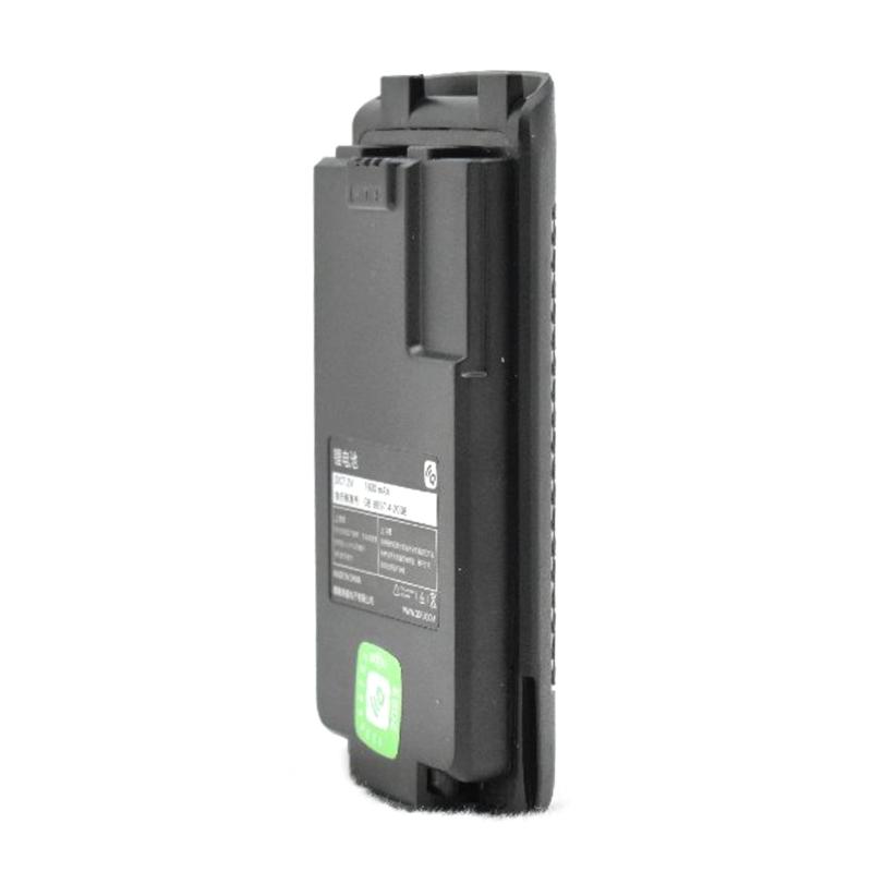 Walkie Talkie Lithiums Battery Pack 1600mAh Two Way Radio Rechargeable Battery with Belt Clip for Quansheng UV-K5