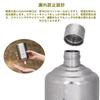 Boundless Voyage Titanium Flask 500ml 1000ml Crystal Finish Lightweight Rustproof Whiskey Sake Bottle Outdoor Camping Ti3268D (500ml)