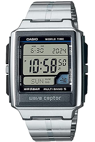 

Мужские серебристые радиоуправляемые часы Casio Wave Ceptor WV-59RD-1AJF (Официальный японский продукт)
