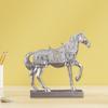 Modern Horse Statue Figurine Collectible Desktop Decor Sculpture Figure Elegant Delicate for Bookshelf Home Office Cabinet Study