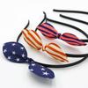 2 Pcs New Fashion Variety Chiffon Bowknot Polka Dot Rabbit Ears Headband