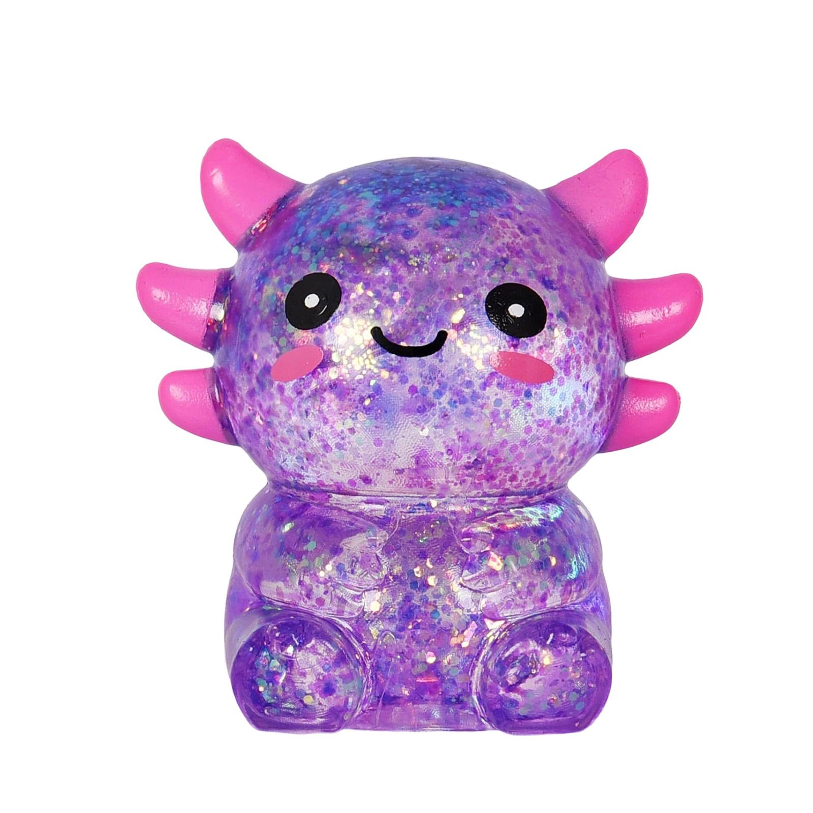 

Glitter Axolotl Toy, Cute Slow- Stress Relief Toy One Size фіолетовий