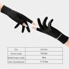 Summer Ice Silk Gloves Sunscreen Women Cool Two-Finger Cycling Slender Driving Thin Breathable Cool Outdoor Touch Screen Gloves