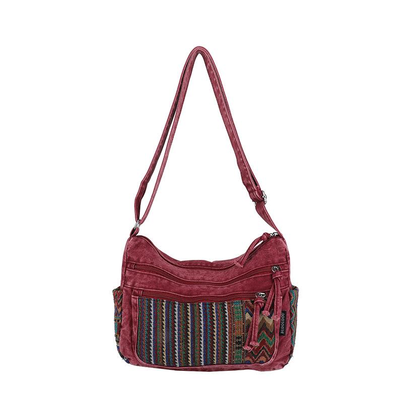 Modische Mehrschichtige Große Pendler-Umhängetasche für Damen, Vielseitige Crossbody-Tasche