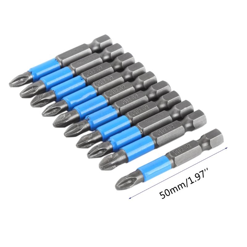 Magnetic Screwdriver Bits Set Magnetic Tip for Power Screwdriver Drill Impact Driver Tool Accessory for DIY Use