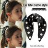 Liu Yifei Rose-Themed Bow Claw Clip for Women 2024