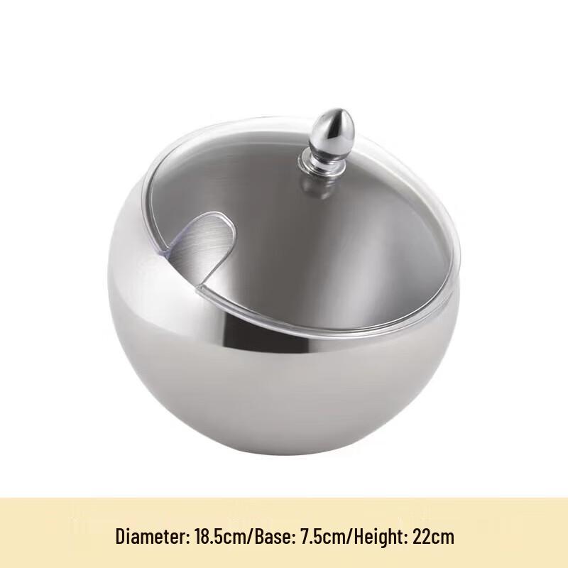 304 Stainless Steel Slanted Serving Bowl