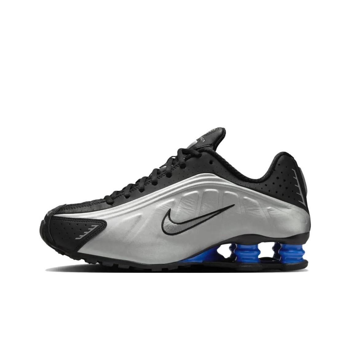 

Nike Shox R4 Metallic Silver Racer Blue женские кроссовки черные AR3565-006 39