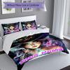 3pcs Custom Name Magical Fantasy Portrait Bedding Set Printed Bedding Set Duvet Cover Closure Includes 1 Duvet Cover & 2 Pillowcases Bedroom Decor