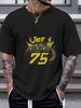 1pc Japanese Jeff 75 Vintage Anime Graphic T-shirt
