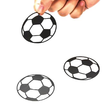 1 Blatt 20 Stück/Set Sport Jungen Schlafzimmer Kunst Vinyl Wandaufkleber Fußball Fußball Wandaufkleber