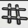 Allsome Multi Angle Measuring Ruler Aluminum Alloy Six Folding Ruler Hole Locator Adjustable Floor Tile Glass Woodworking Puncher Ruler