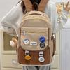 Schoolbag Japanese Ins Cute Girl Large Capacity Campus School Bag Junior High School Backpack Casual Computer Backpack