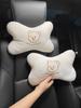Car Cute Headrest All-season Universal Neck Pillow Protector Car Seat Cushion Lumbar Support Cushion Seat Belt Shoulder Cover