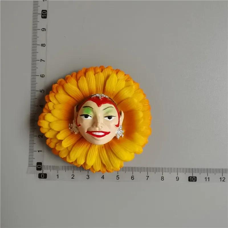 Magneți de frigider Wold turistici suveniruri drăguți America Latină Carnaval Scoția Italia croată Miami India autocolante pentru frigider