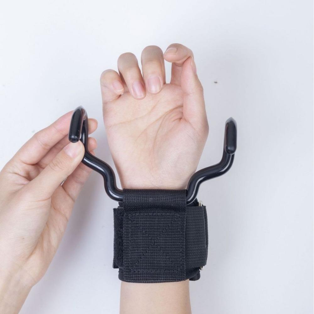 Wide Horizontal Bar Power Hook Indoor Power Wrist Guard