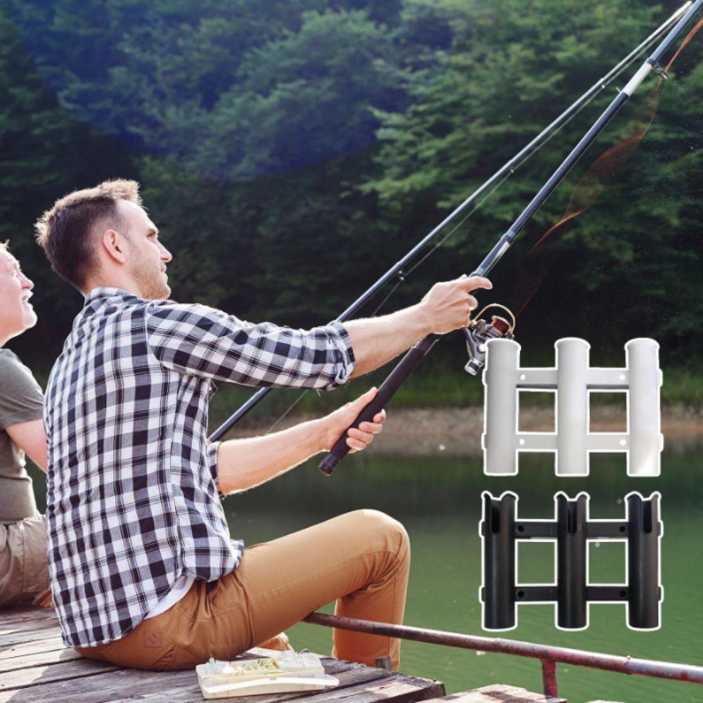 ABS Material Fishing Rod Racks Saltwater Proof Fishing Rod Stand Rod Barrel  Kayak Fishing