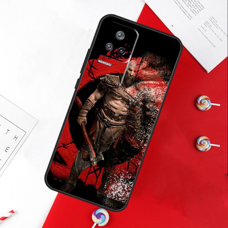 

God Of War Case For Xiaomi 13 12 Lite 12X 11T 12T Pro Cover For POCO F5 X5 X3 Pro X4 F4 GT F3 C40 M5s POCO X3 Pro