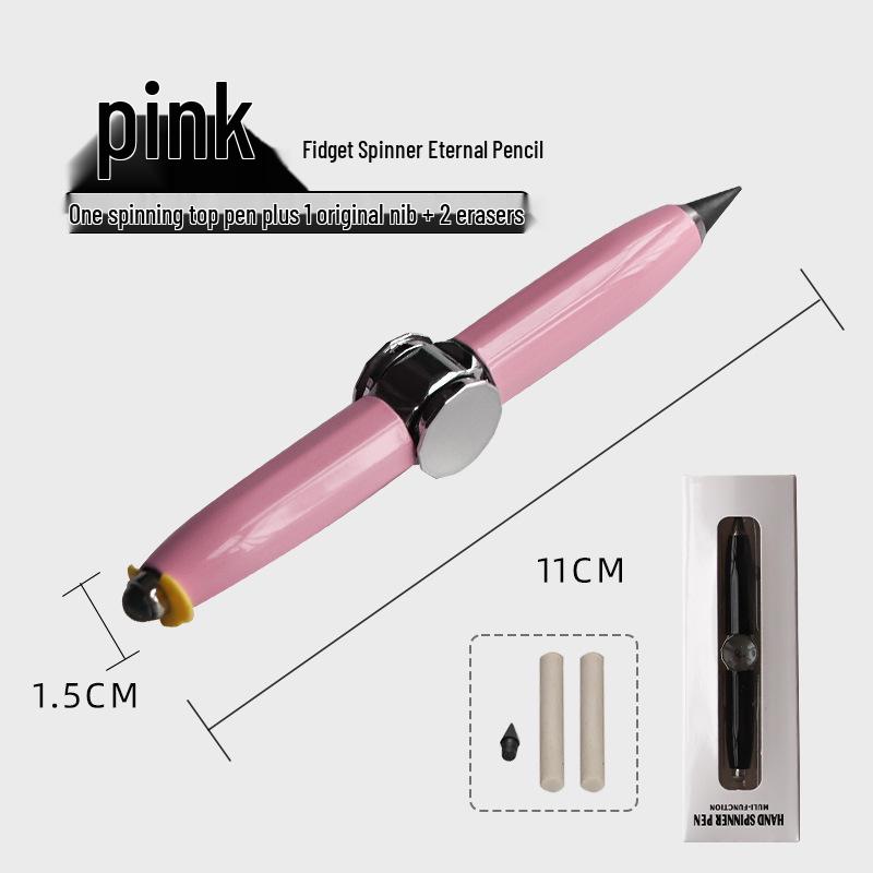 Rotating LED Luminous Gyroscope Pen Lamp