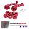 Universal Red Billet Aluminum Window Crank Handle Winders Car Truck Glass Door