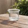 Glass Bird Feeder Cups, Feeder Replacement Bowls, 2.44 Inch Weatherproof Glass Bowl for Hummingbird & Finch, Outdoor Hanging Feeder Accessory & Candle