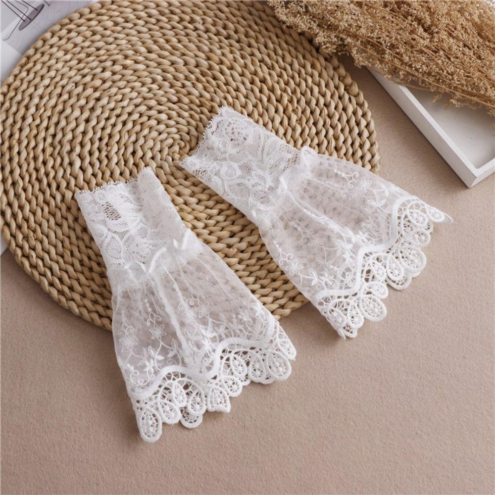 Detachable False Sleeve Cuffs White Lace Cuff New Wrist Cuff