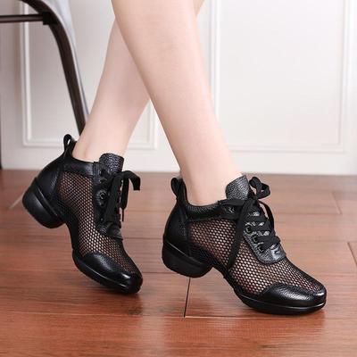 Damen Latin Jazz Gesellschaftstanz Modern Dance Schuhe Weiche Sohle Echtes Leder Damen Tanzschuh Hohe Absätze Damen Tanz Sneaker