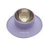 Silicone Stainless Steel Pet Non-slip And Leak-proof Eating And Drinking Dual-purpose Easy To Clean Dog Fixed Dog Food Bowl