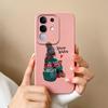 Case For Vivo S19 Pro Y04 T4x iQOO Z9s V30 V40e V50 V40 Lite(IDN) Y29 Y29S Y39 Y19S Pretty Girl Pattern Liquid Silicone Shockproof Shell For Vivo Capa