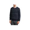 Polo Ralph Lauren Ribbed Trim Allover Print Crew Neck Pullover Sweater Men sweater Black 710954586-001
