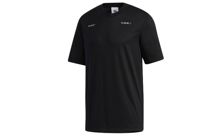 

Adidas Originals T Shirts Men s Black Crew Neck Moderate Straight Fit GP3478 M