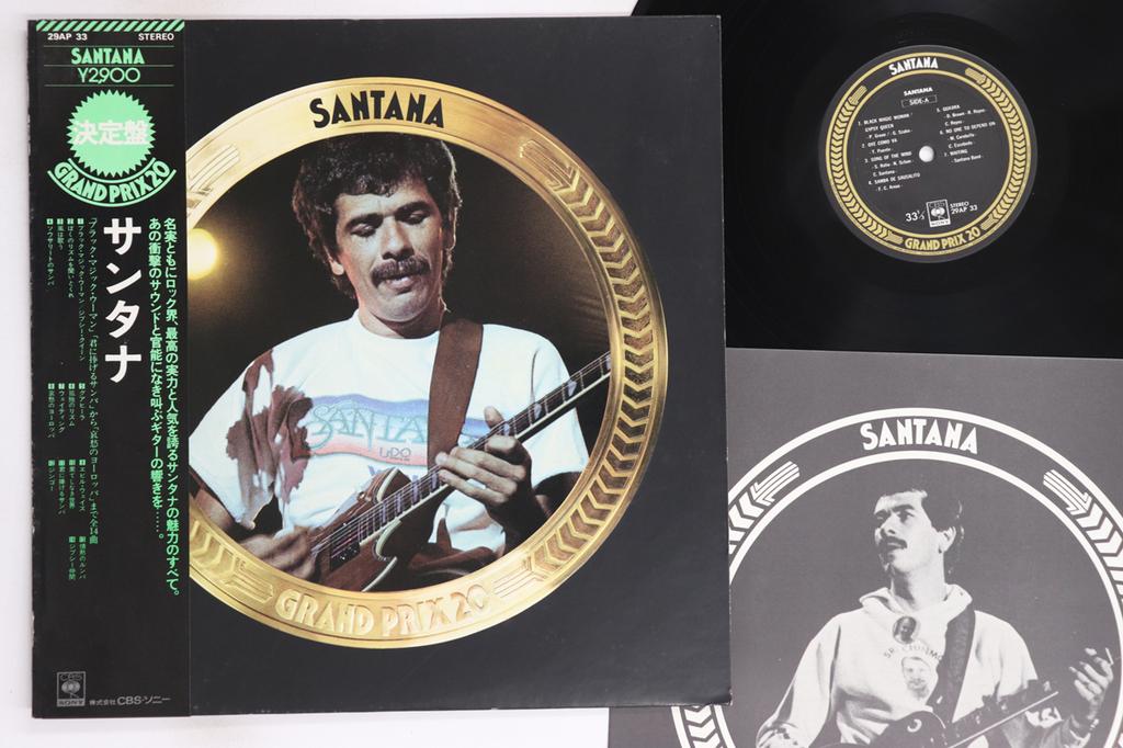 LP Record SANTANA - Santana Grand Prix 20 29AP33 CBS SONY 1976 Japan Obi Rock Used