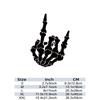 Skull finger StickersElevate Your Cars Look with this Creative Fun Cool Car Sticker!