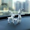 Small Animal Figure for Moss Micro Landscape 3 Pcs Mini Deer Figurines Cute Woodland Decoration Miniature Exquisite Ornament Bookshelf Display