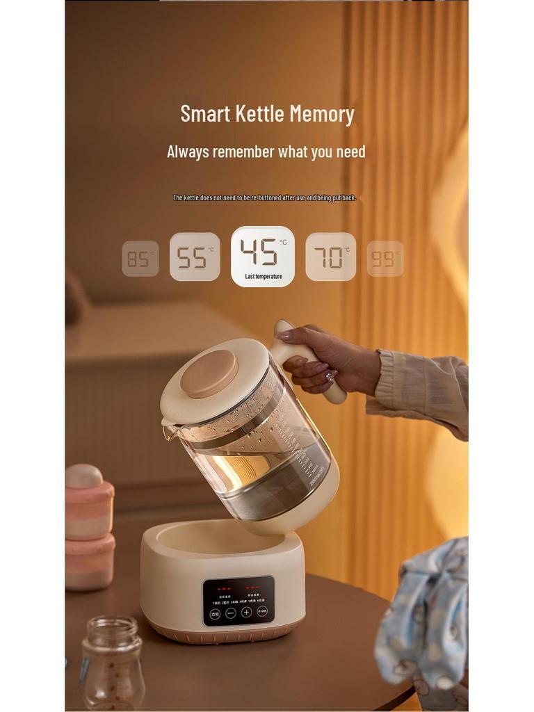 Zemkon Multifunctional Kettle: Baby Milk Warmer & Constant Temperature Health Pot